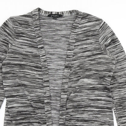 Womens UK Size 8 New Look Grey Cardigan Jumper