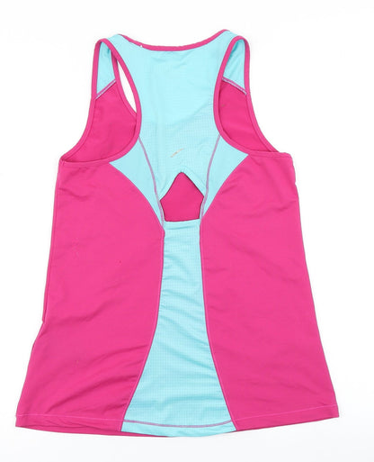 LA Gear Womens Pink Colourblock  Basic Tank Size 8