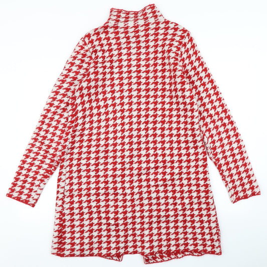 Womens UK Size L Kenar Red Cardigan Jumper