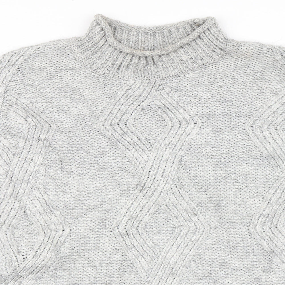 Womens UK Size XL M&S Grey Pullover Jumper