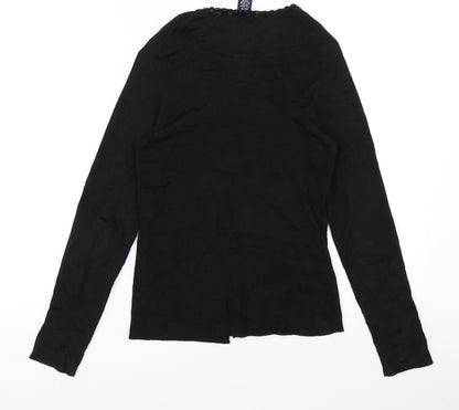 Gap Womens Black  Knit Cardigan Jumper Size XS