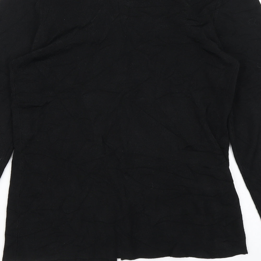 Gap Womens Black  Knit Cardigan Jumper Size XS