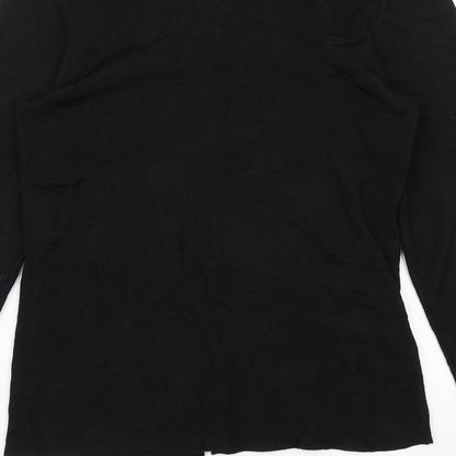 Gap Womens Black  Knit Cardigan Jumper Size XS