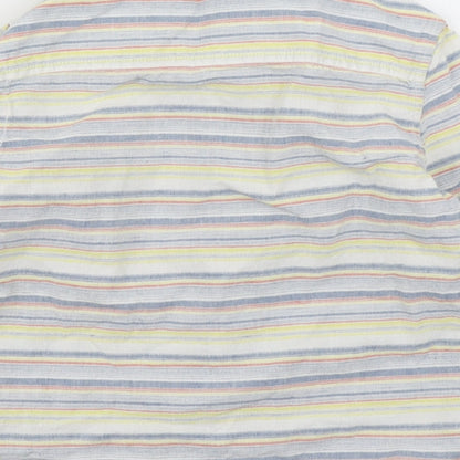 Autograph Boys Yellow Striped  Basic Button-Up Size 3-4 Years