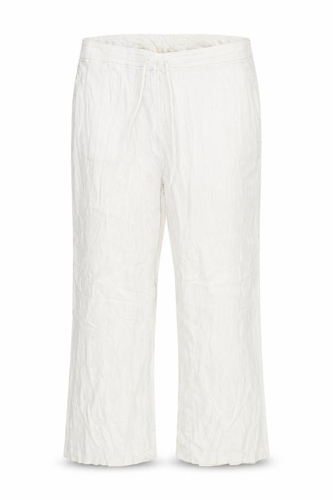 Womens UK Size 38 in Preworn Regular Fit  White Trousers