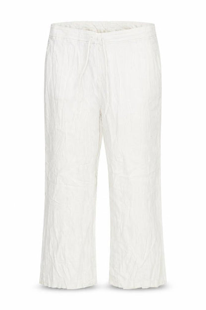 Womens UK Size 38 in Preworn Regular Fit  White Trousers