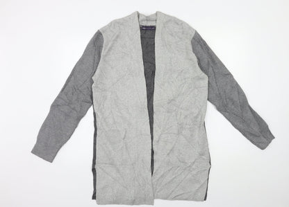 Womens UK Size 12 Marks and Spencer Grey Cardigan Jumper