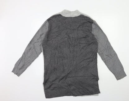 Womens UK Size 12 Marks and Spencer Grey Cardigan Jumper