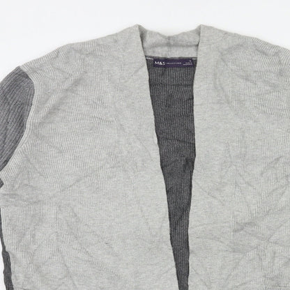 Womens UK Size 12 Marks and Spencer Grey Cardigan Jumper