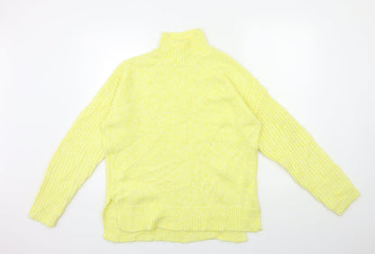 Womens UK Size M Marks and Spencer Yellow Pullover Jumper