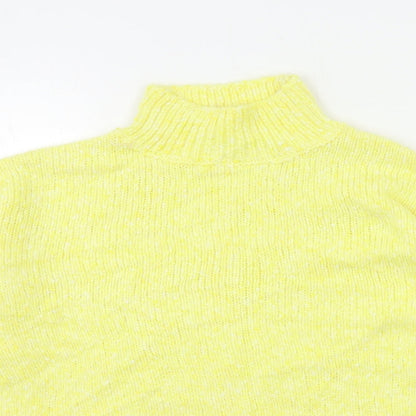 Womens UK Size M Marks and Spencer Yellow Pullover Jumper