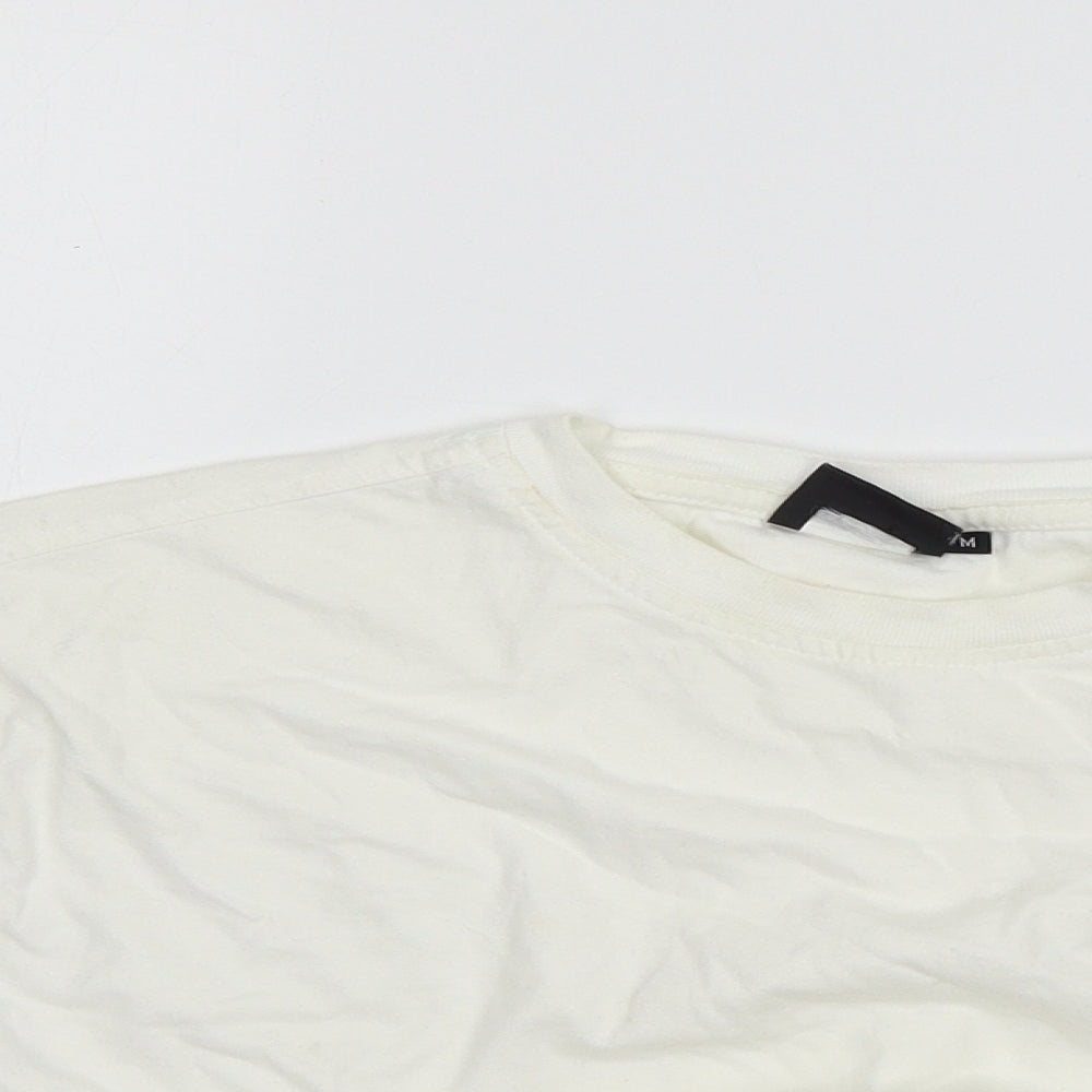 Womens UK Size M Diadora White Basic T-Shirt