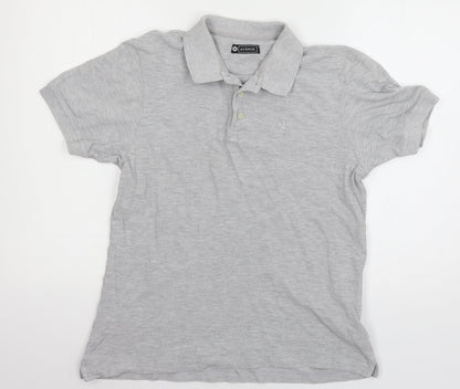 Avenue Mens Grey  Jersey  T-Shirt Size M