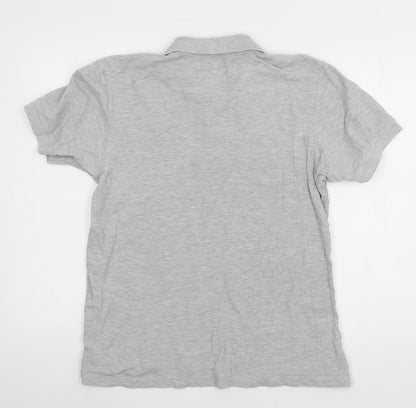 Avenue Mens Grey  Jersey  T-Shirt Size M