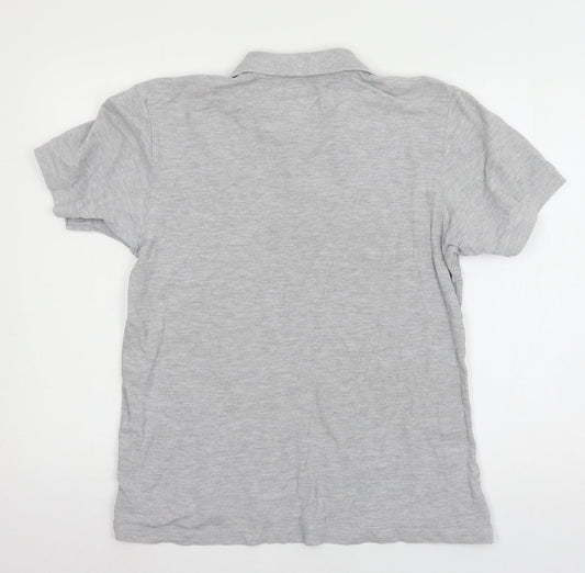 Avenue Mens Grey  Jersey  T-Shirt Size M
