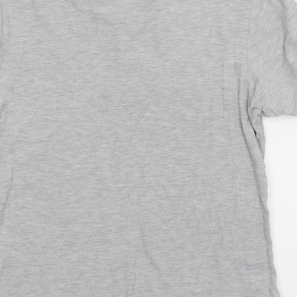 Avenue Mens Grey  Jersey  T-Shirt Size M