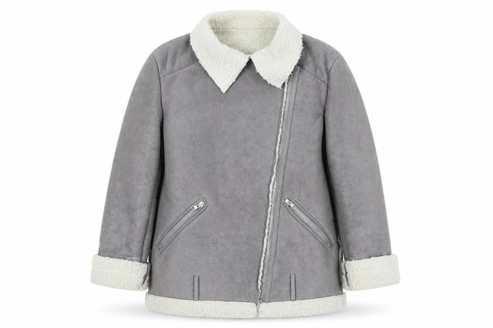 Womens UK Size S Preworn Grey Jacket