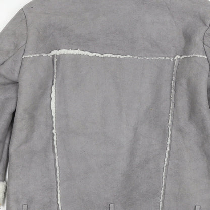 Womens UK Size S Preworn Grey Jacket