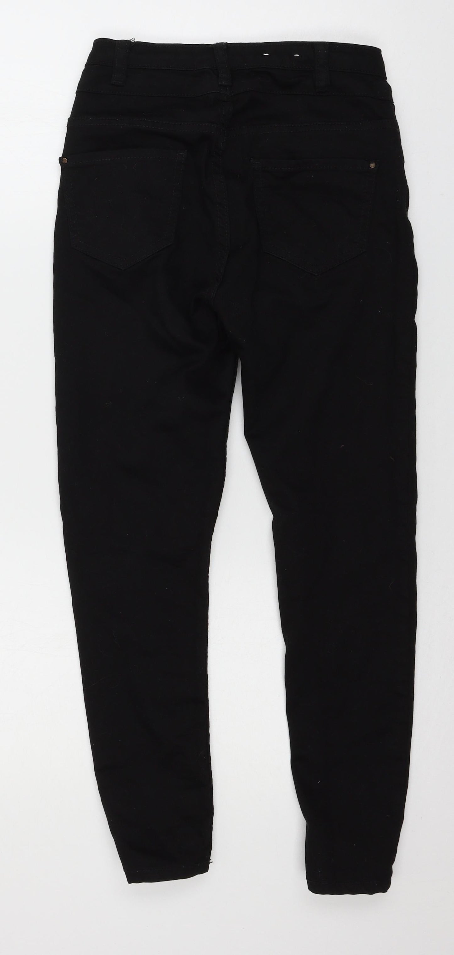 New Look Womens Black  Denim Skinny Jeans Size 8 L24 in