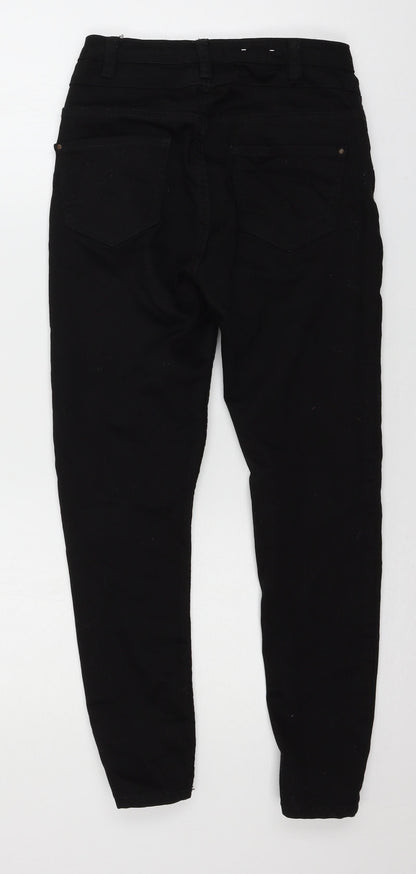 New Look Womens Black  Denim Skinny Jeans Size 8 L24 in