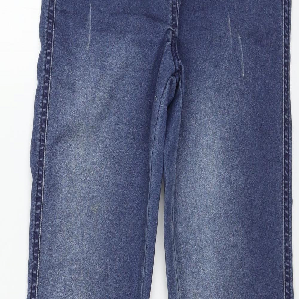 Womens UK Size S Preworn Regular Fit Jegging Blue Jeans
