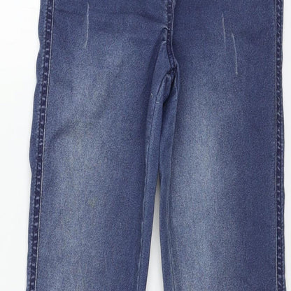 Womens UK Size S Preworn Regular Fit Jegging Blue Jeans