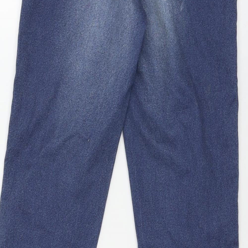Womens UK Size S Preworn Regular Fit Jegging Blue Jeans