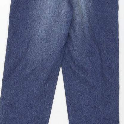 Womens UK Size S Preworn Regular Fit Jegging Blue Jeans