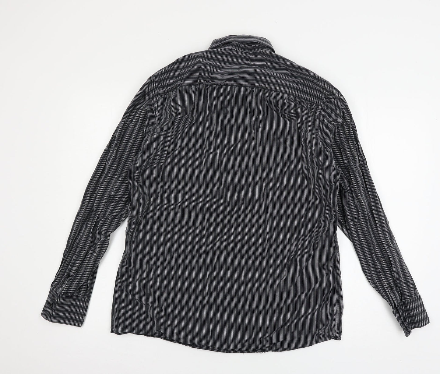 F&F Mens Grey    Button-Up Size M