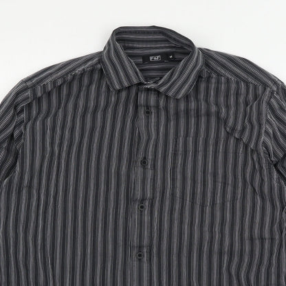 F&F Mens Grey    Button-Up Size M