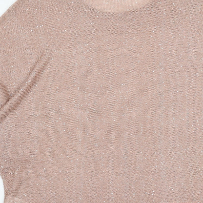 George Womens Pink  Knit Pullover Jumper Size 16