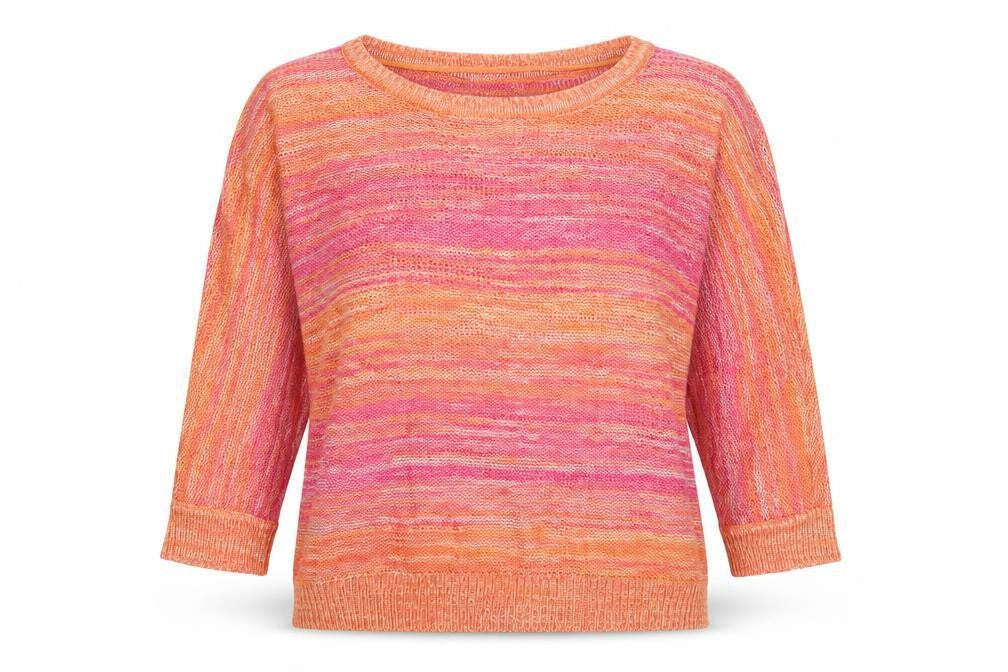 Womens UK Size 14 Damart Pink Pullover Jumper