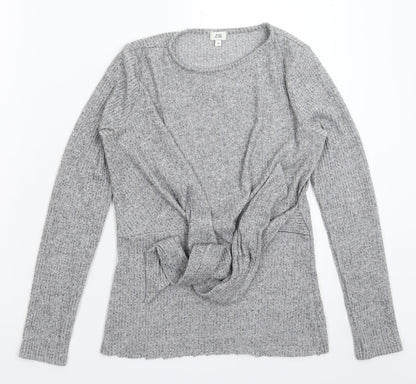 Womens UK Size 8 River Island Grey Pullover Jumper