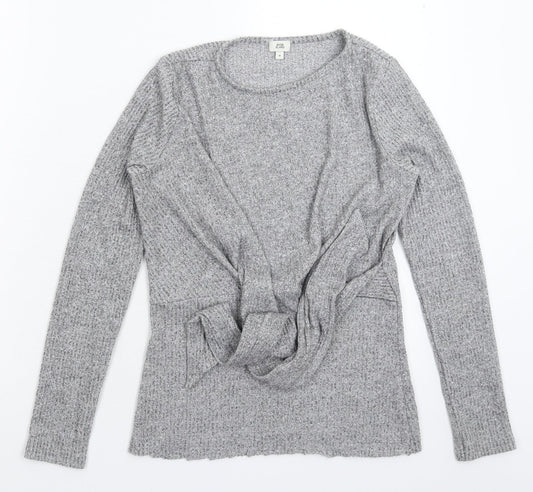 Womens UK Size 8 River Island Grey Pullover Jumper