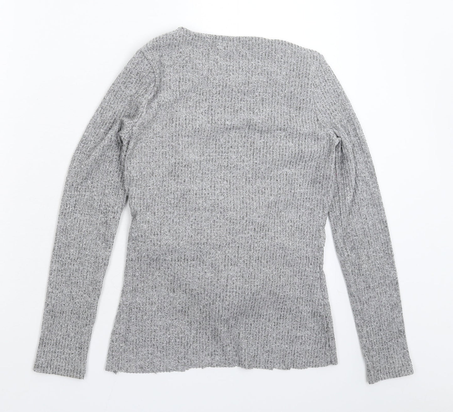 Womens UK Size 8 River Island Grey Pullover Jumper