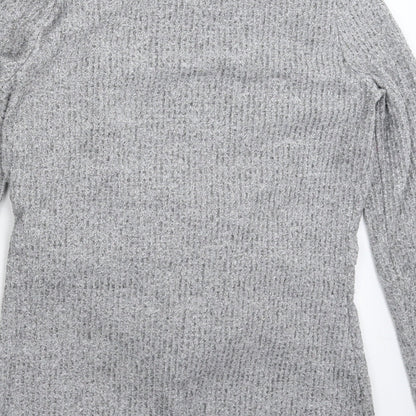 Womens UK Size 8 River Island Grey Pullover Jumper
