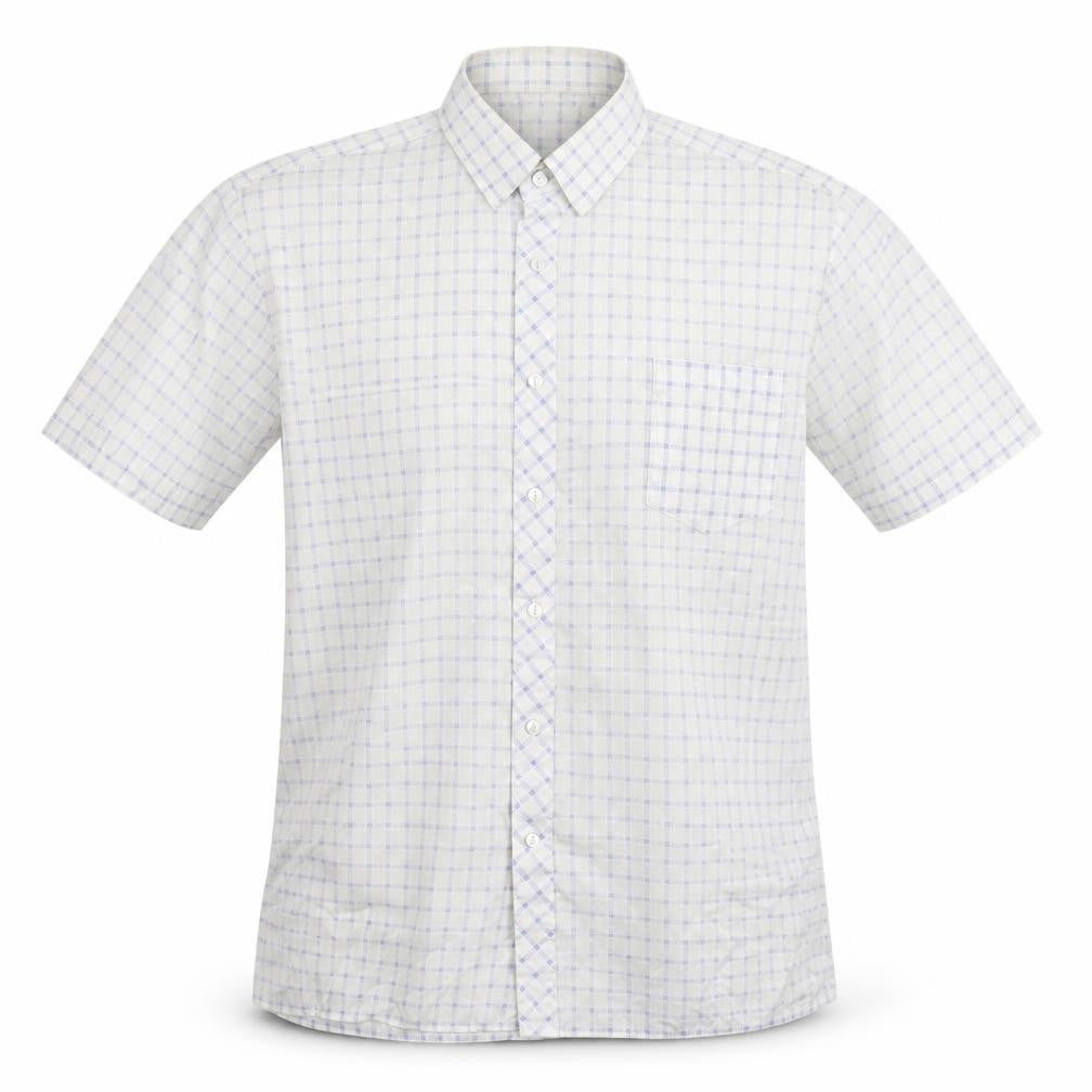 Mens UK Size M Connaught White  Button-Up Short Sleeve Casual Shirt