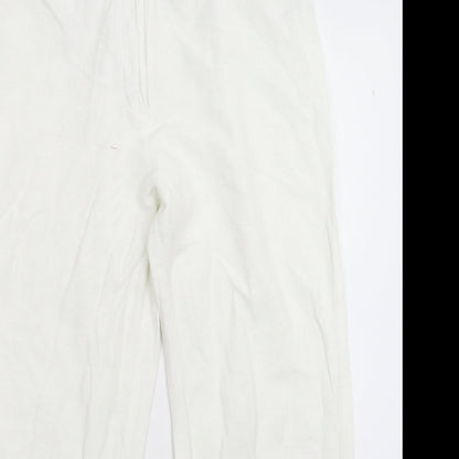 Joanna Hope Womens White   Trousers  Size 12 L25 in
