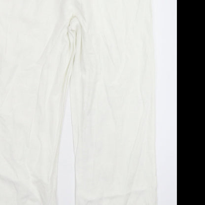 Joanna Hope Womens White   Trousers  Size 12 L25 in