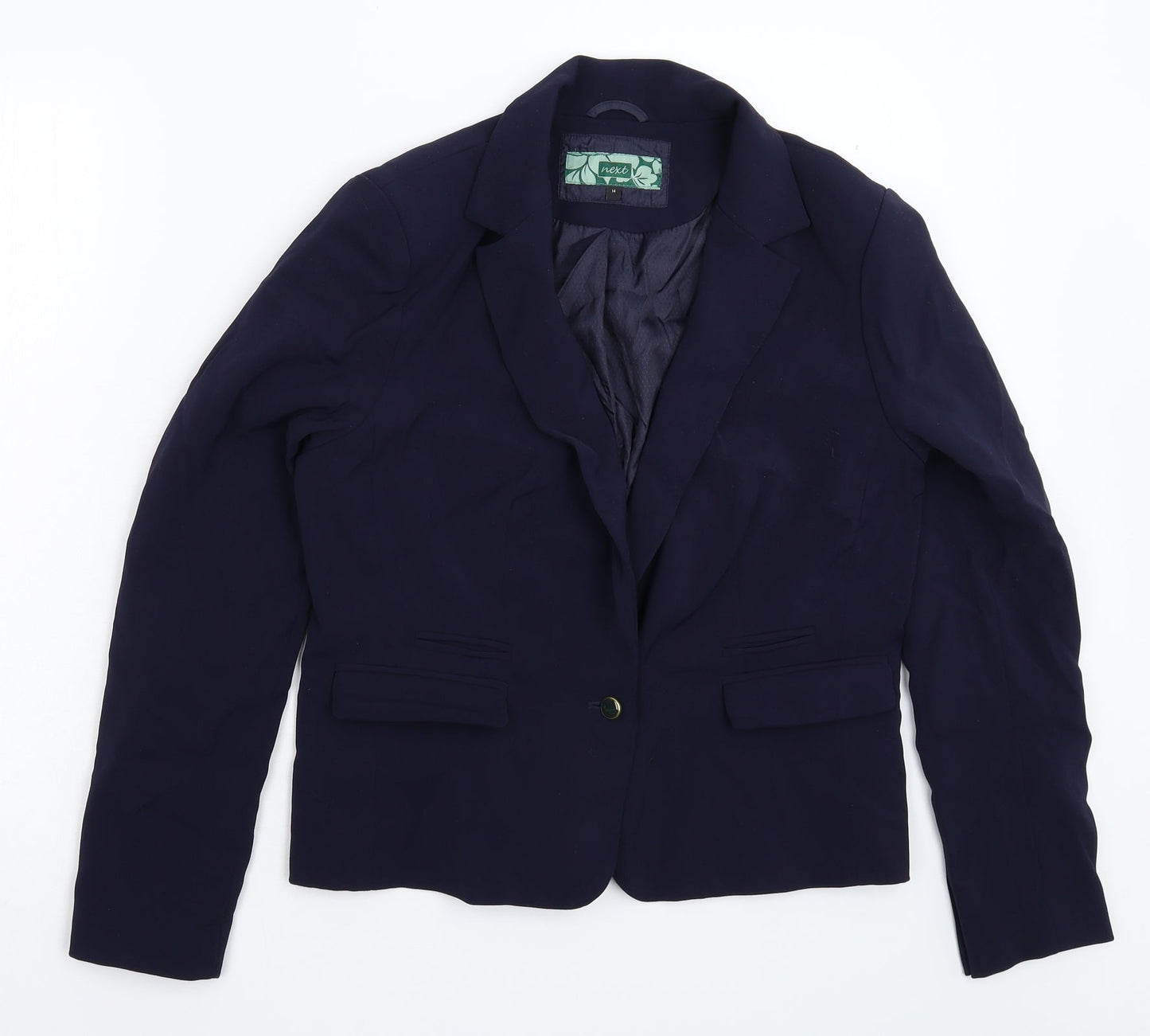 NEXT Womens Blue   Jacket Suit Jacket Size 14