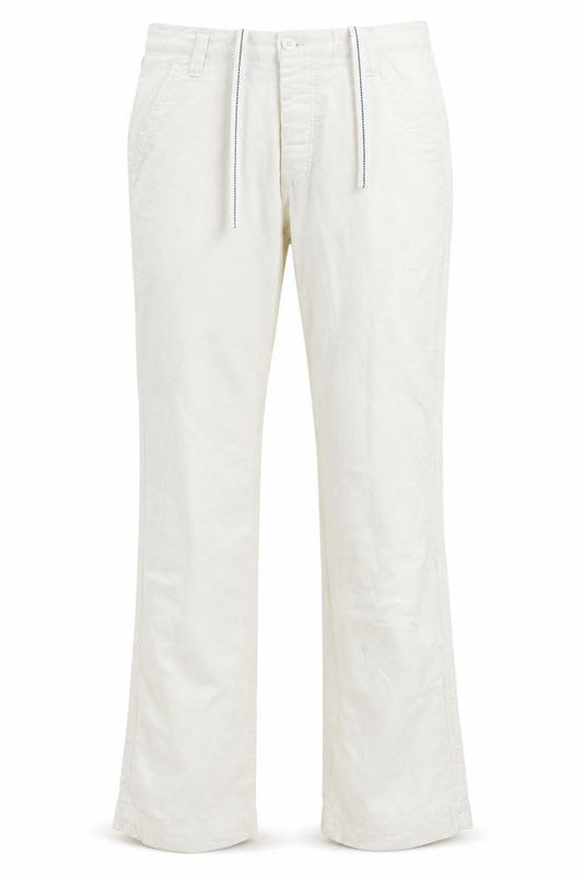 Womens UK Size 28 in Denim & Co. Regular Fit  White Trousers