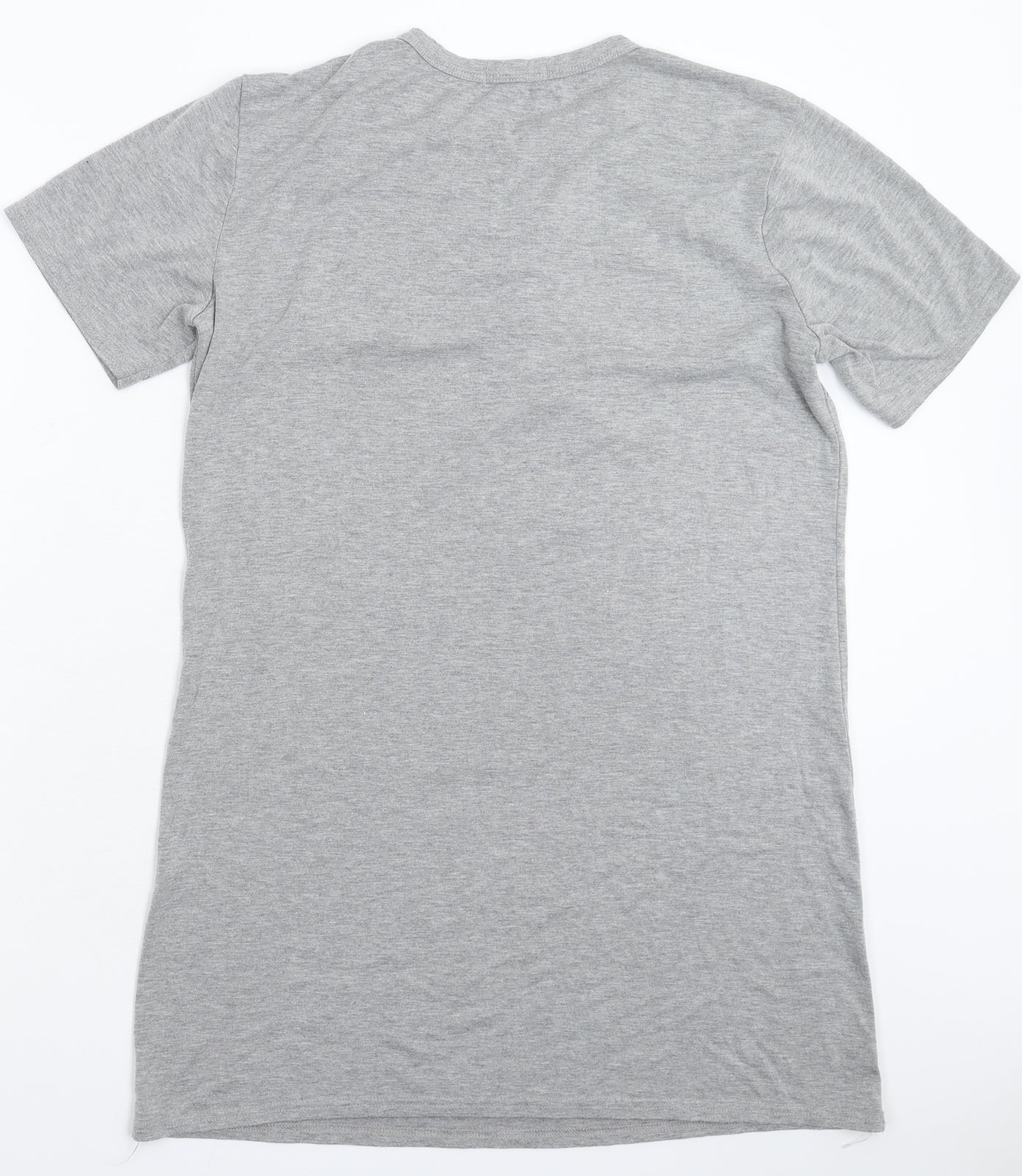 Miss Diamond Womens Grey   T-Shirt Dress  Size L