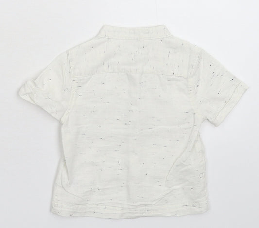 Primark Baby White   Basic Button-Up Size 9-12 Months