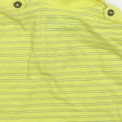 Earlydays Baby Yellow Striped  Basic Polo Size 3-6 Months