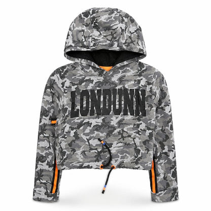 Marks & Spencer Girls Multicoloured Camouflage  Cape Hoodie Size 9-10 Years