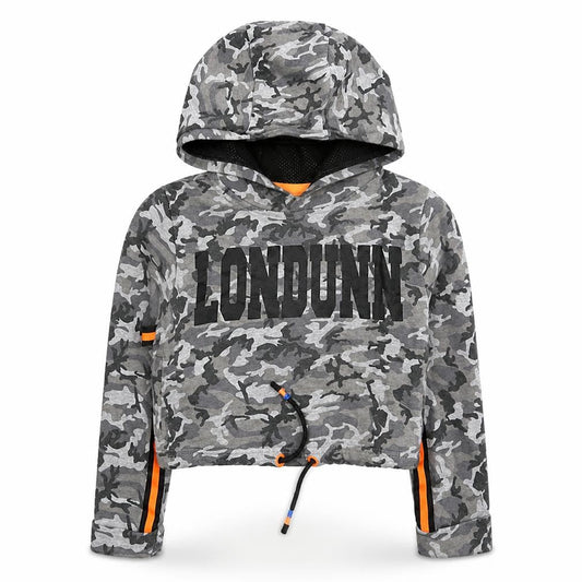 Marks & Spencer Girls Multicoloured Camouflage  Cape Hoodie Size 9-10 Years
