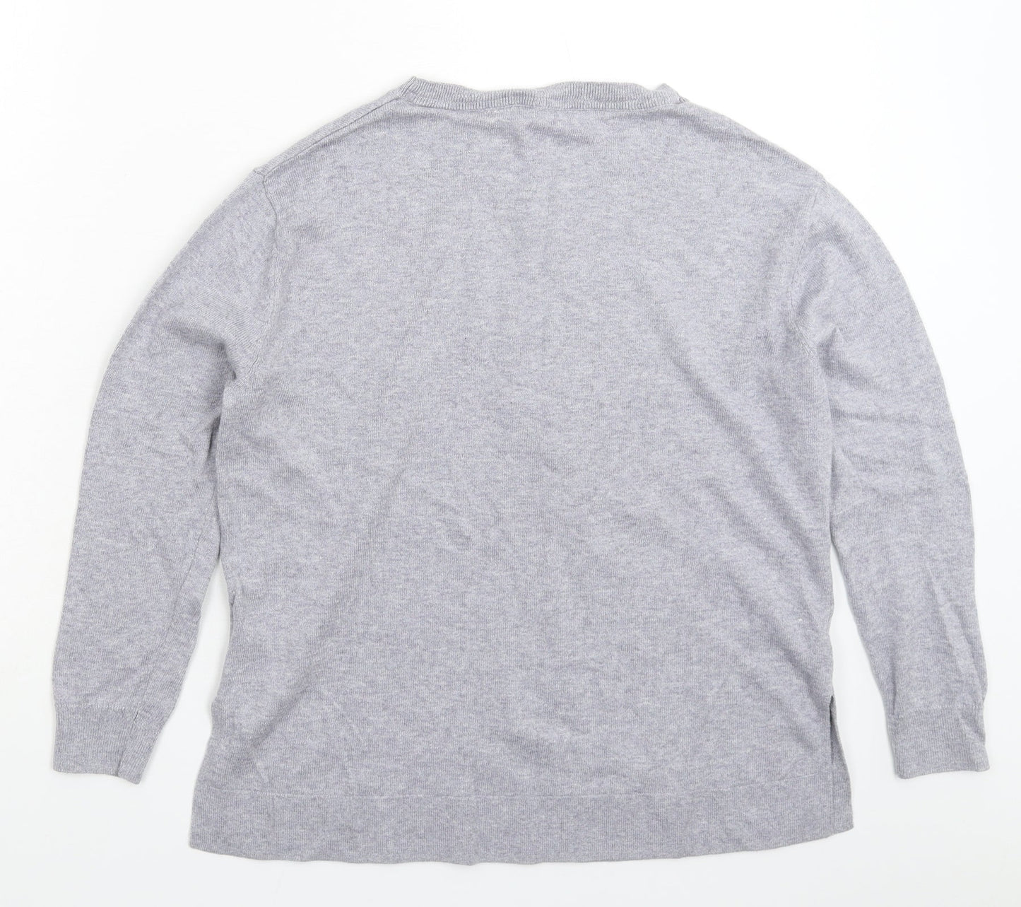 Womens UK Size S Principles Grey Pullover Jumper