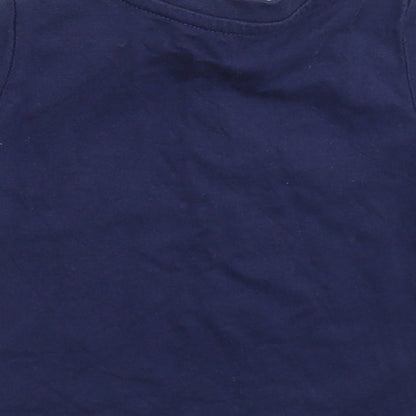 Matalan Baby Blue   Basic T-Shirt Size 0-3 Months