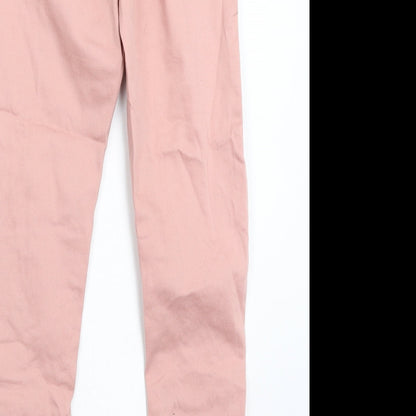 Denim & Co. Girls Pink  Denim Skinny Jeans Size 11-12 Years - Distressed