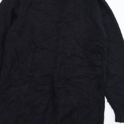 Hamells Womens Black  Knit Cardigan Jumper Size M